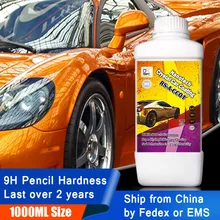Rising Star RS-A-CC01 9H Liquid Glass Ceramic Coating Nano Hydrophobic Car Paint Care Nanotehc Crystal Car Coating 1000ml Kit