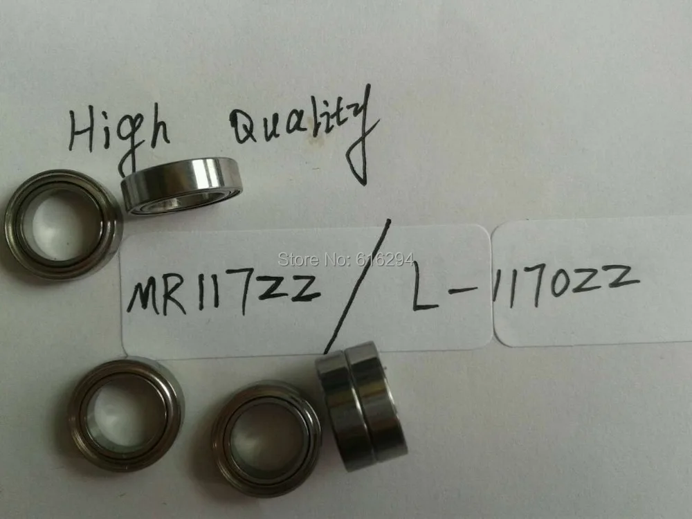 

TURE HIGH QUALITY ,special bearing with motor,MR117ZZ / L-1170ZZ WA677ZZA 7*11*3 mm bearings 11pcs/lot