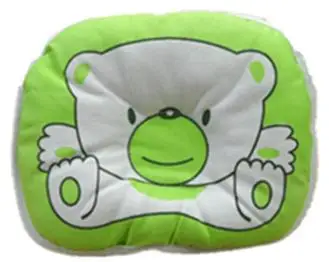 

Newborn baby little pillow small bear stereotype cartoon side / baby pillow fixed pillow kid baby