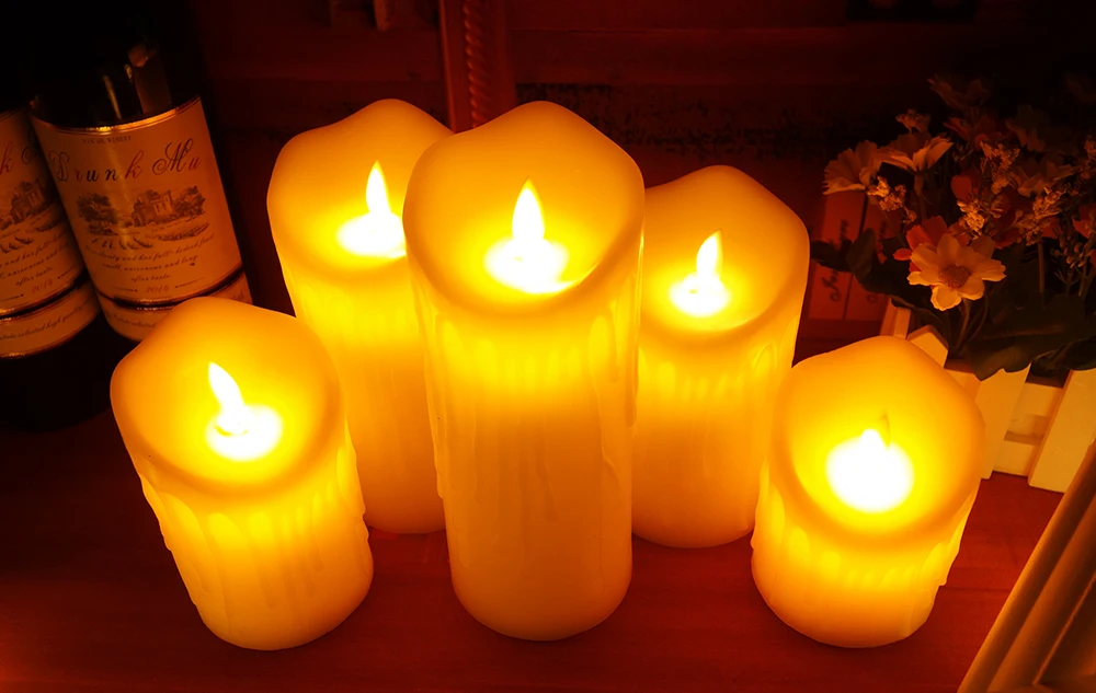 1 шт. мерцающие беспламенные Свечи с ароматом bougie velas светодиодный Электронный светильник для дома вечерние украшения для свадьбы и дня рождения