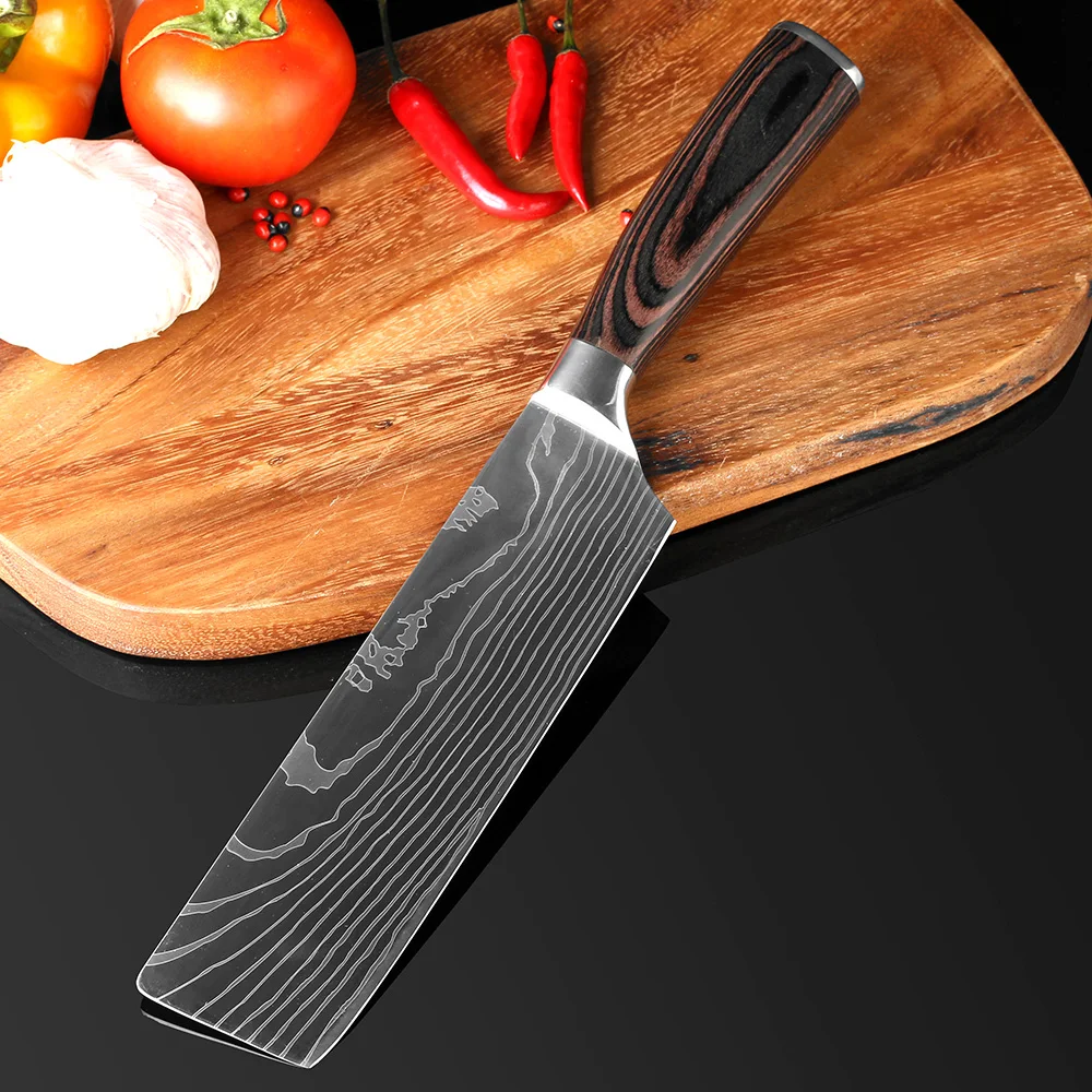 High Grade Stainless Steel Japanese Chef Knife Set