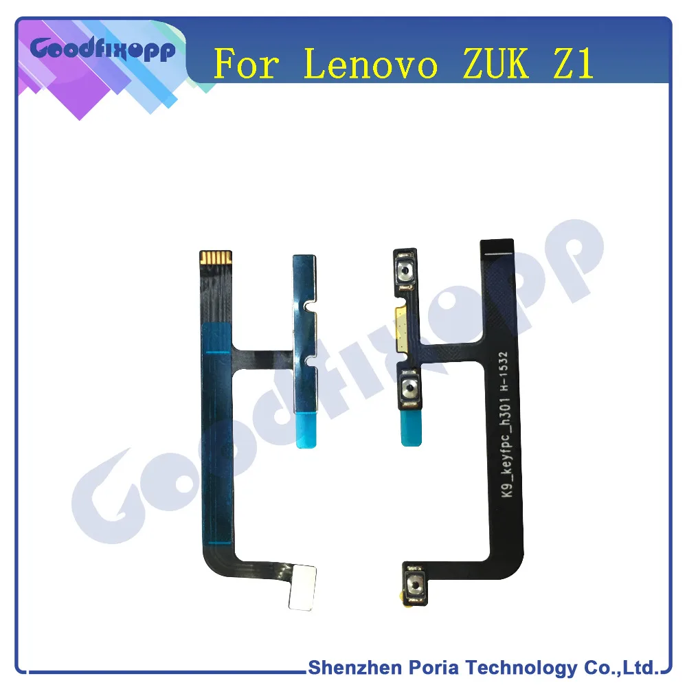 LEN055 Original 100% tested For Lenovo ZUK Z1 Power on off Volume Button Up Down Key Flex Cable Ribbon Replacement Parts free shipping(1)