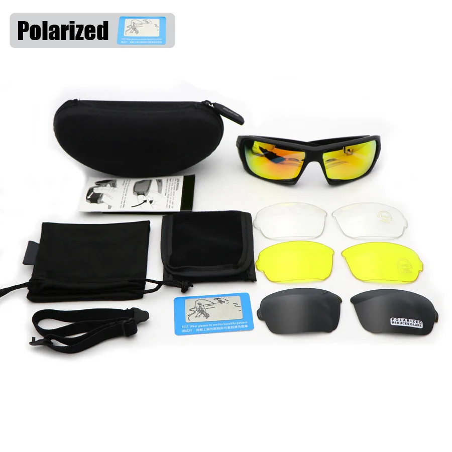 Polarized Tactical Sunglasses Military Glasses Tr90 Crossbow Army Goggles Ballistic Test Bullet