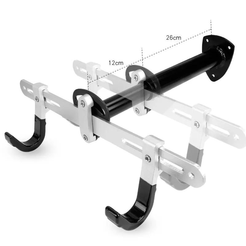Велосипедное настенное крепление 50KGS емкость деревенский свободный алюм. Легированная стойка наклонная ширина глубины мульти Регулировка W/нержавеющие болты расширения