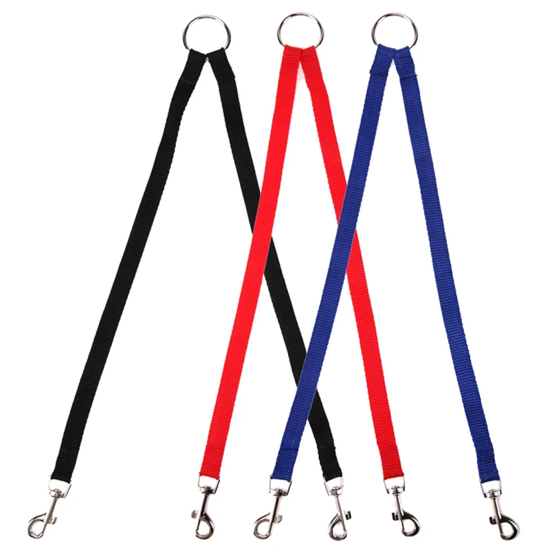 

Double Dog Leash Multiple Dual Coupler 2 Way Dogs Leashes Nylon Pet Leash Puppy Leads For Walking Two Dogs