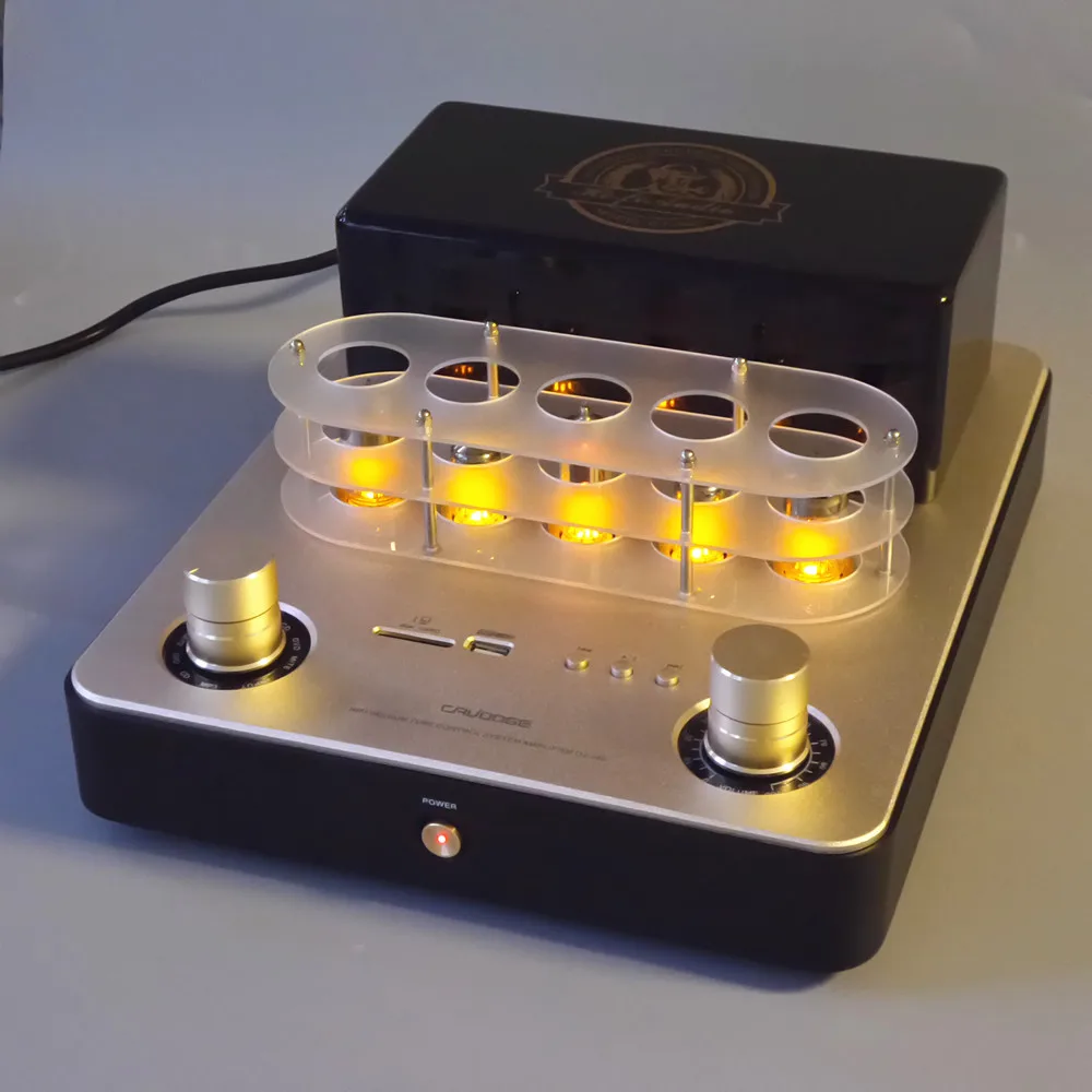 

TIANCOOLKEI A380 Fashion Home Tube Audio Speaker Amplifier With USB MP3 music player tube Amplifier