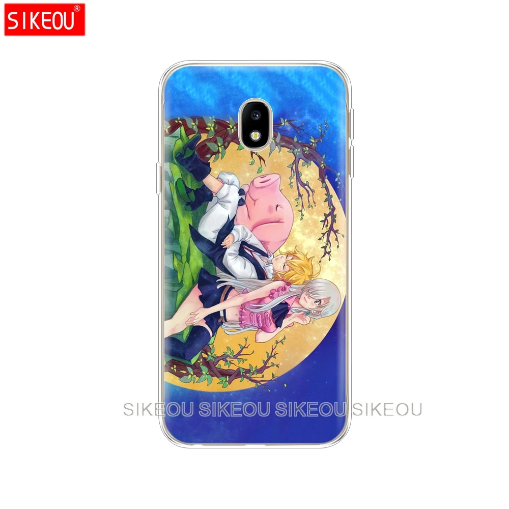 Силиконовый чехол для телефона Samsung Galaxy J3 J5 J7 2017 J330 J530 J730 PRO j2 2018 Nanatsu no Taizai Seven Deadly