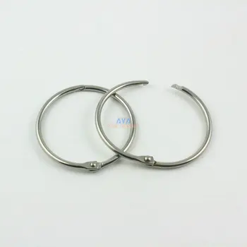 

10 Pieces 42mm Stainless Steel Curtain Rings Curtain Open Rings Sliding Hook Rings