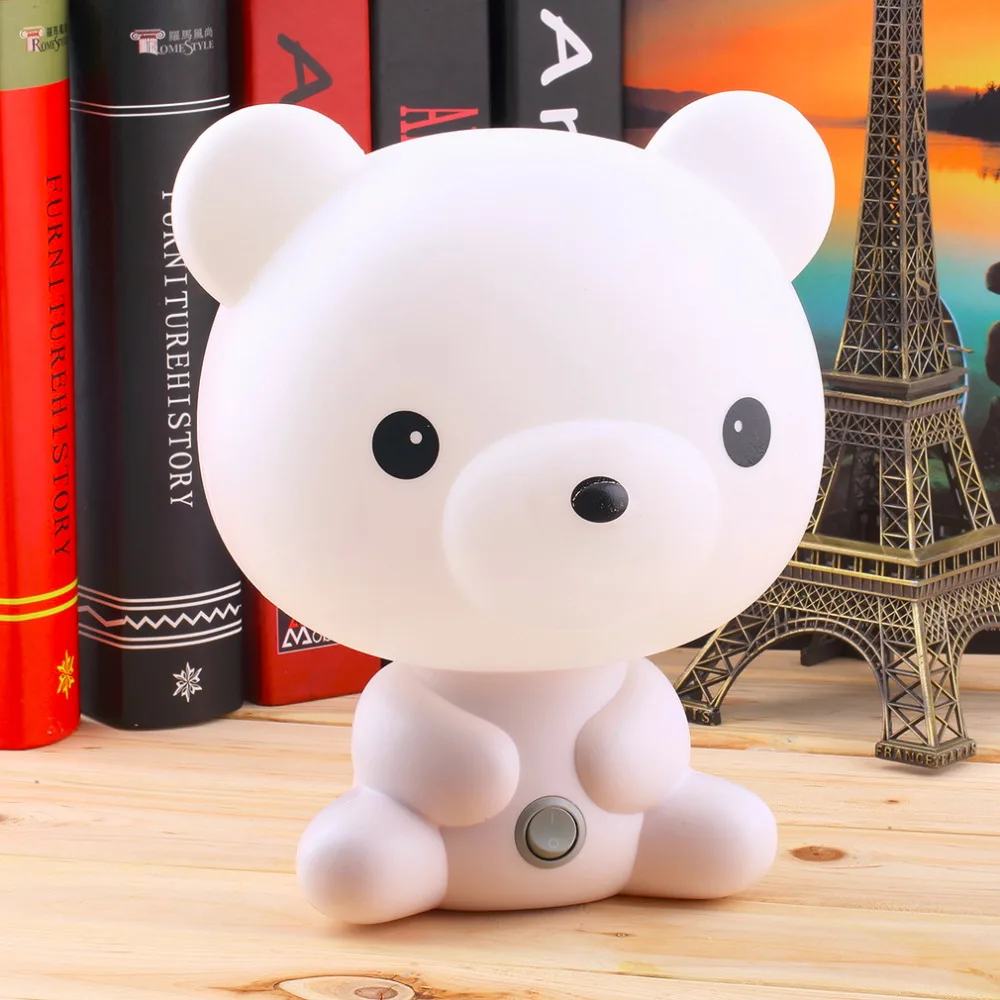 Luminaria novedad Lamparas Lampe Cute Panda Animal de la historieta luz de la noche, niños mesa de escritorio lámpara dormir noche led regalo de la lámpara Luminaria novedad Lamparas Lampe Cute Panda Animal de la historieta luz de la noche, niños mesa de escritorio lámpara dormir noche led regalo de la lámpara