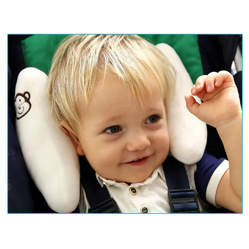23cm Baby Banana Pillow Infant Kids Cute Soft Head Neck Protection Pillow Car Seat Safety Plush Pillow Mobile Phone Straps