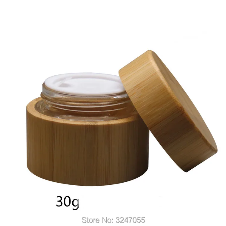 Download 30g 10pcs Lot High End Bamboo Wooden Cosmetic Cream Jar Diy Glass Mask Refillable Pot With Bamboo Lid Empty Cosmetic Container Cosmetic Cream Jar Cream Jarbamboo Cosmetic Jars Aliexpress