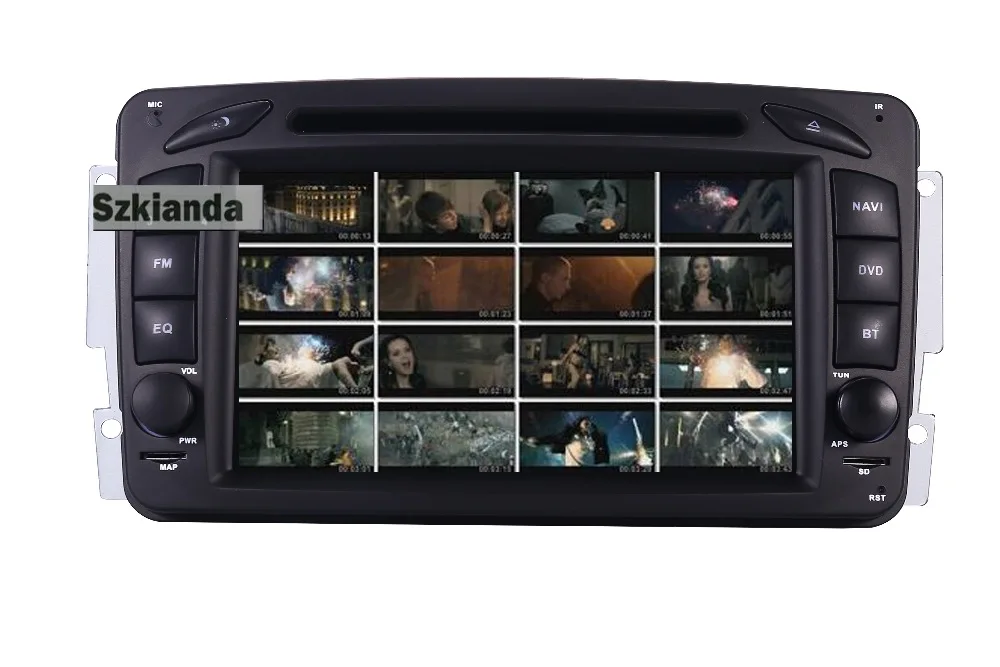 2din 7 дюймов Автомобильный dvd-плеер для Mercedes Benz CLK W209 W203 W208 W463 3g gps Bluetooth Радио стерео Автомобильная Мультимедийная система Navi