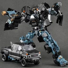 Figura de acción transformable de Anime para niños, juguetes de película, Robot, tanque, modelo de dinosaurio, juguetes infantiles, novedad de WEI JIANG