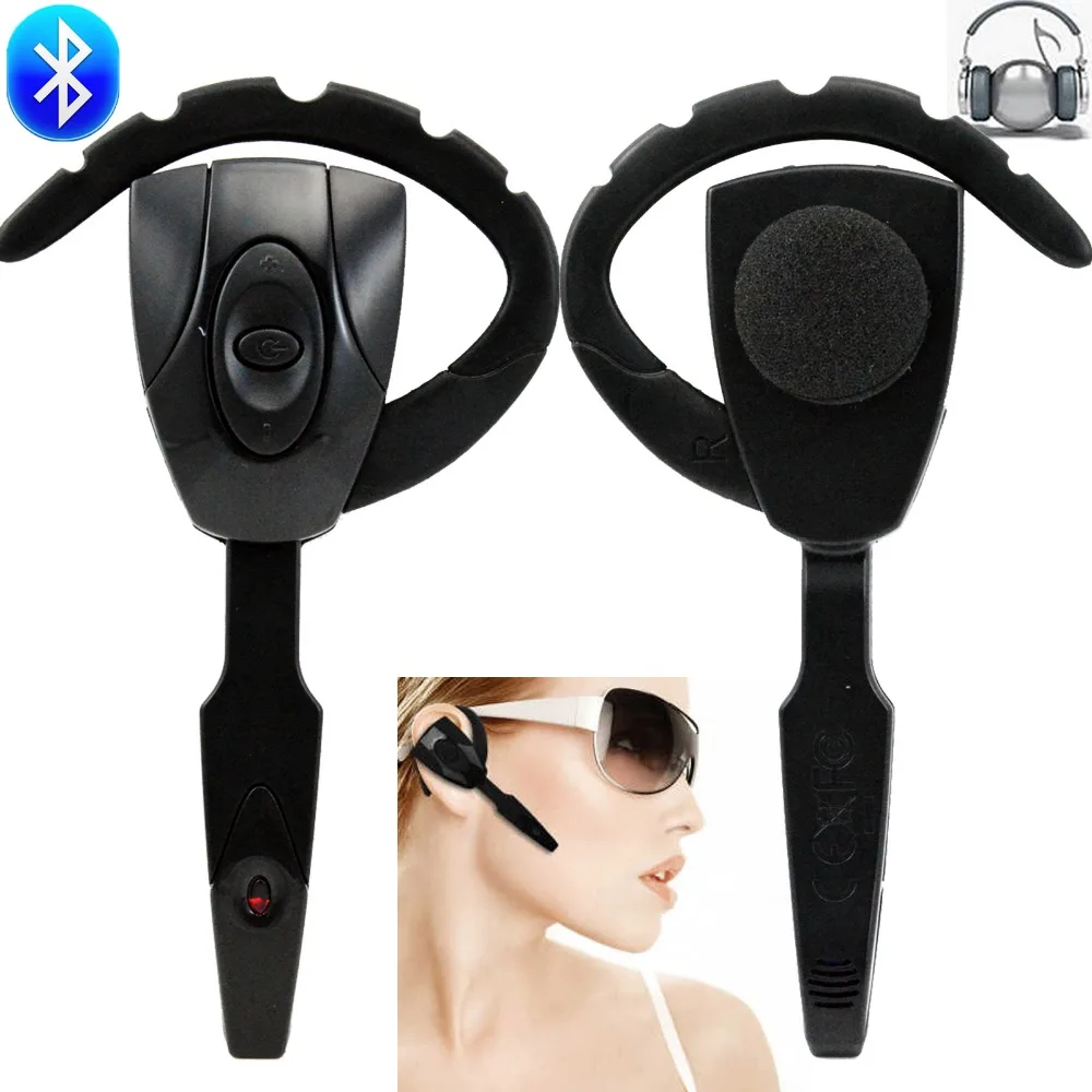 Беспроводная гарнитура Bluetooth наушники ушные крючки с микрофоном для Samsung S8 Plus S7