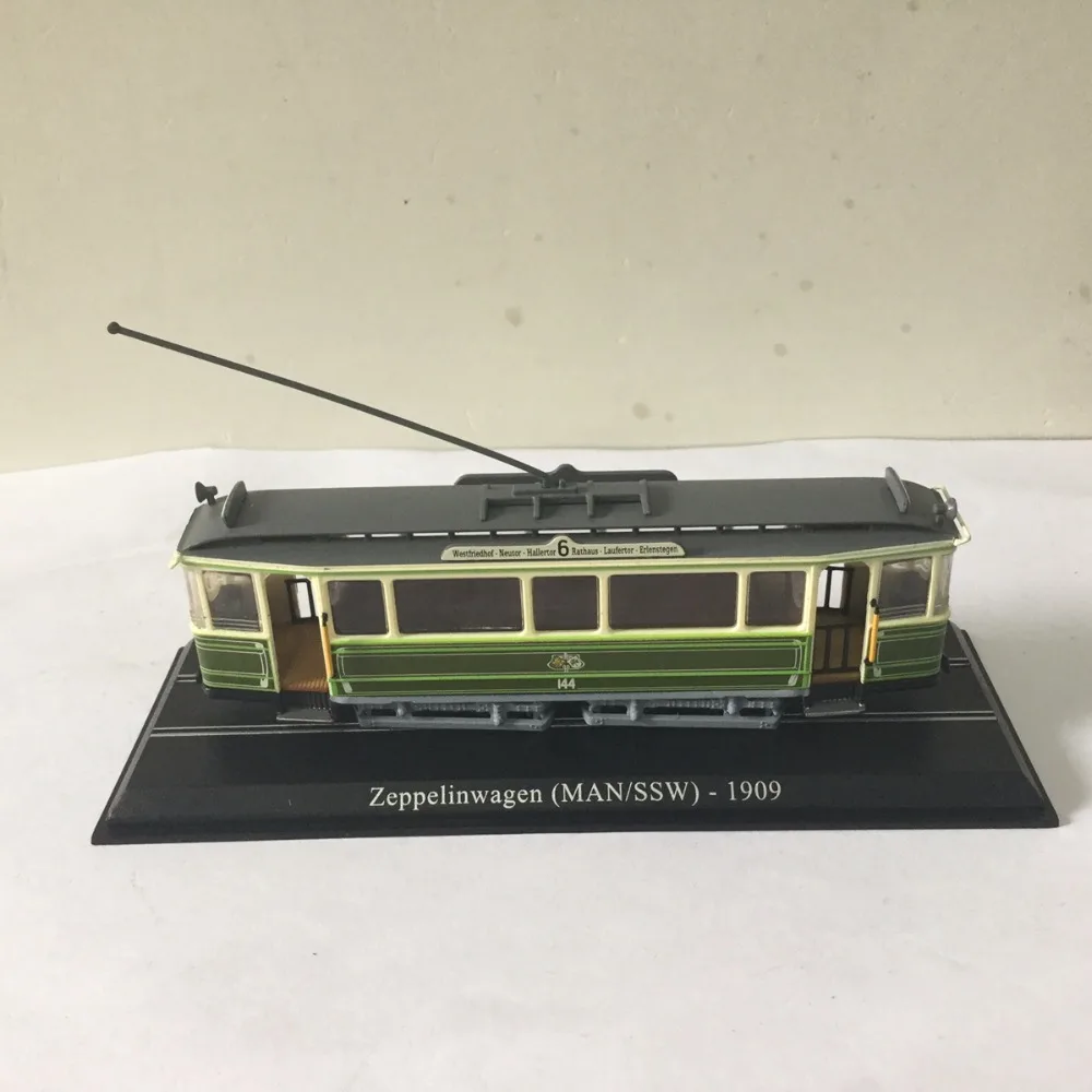 

LIMITED 1:87 ATLAS Zeppelinwagen (MAN/SSW) - 1909 TRAM Model for gift in perfect condtion