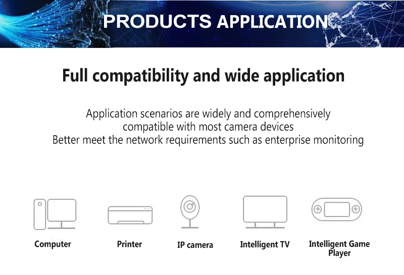 Bliy 10/100Mpbs 9 порт poe коммутатор IEEE802.3af/at 8 POE коммутатор ethernet переключатель питания для ip-камеры и wifi роутера