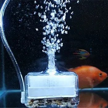 

Mini Fish Tank Super Aquarium Air Driven Biochemical Sponge Fish Tank Corner Filter Pneumatic Biochemical Activated Carbon Blue