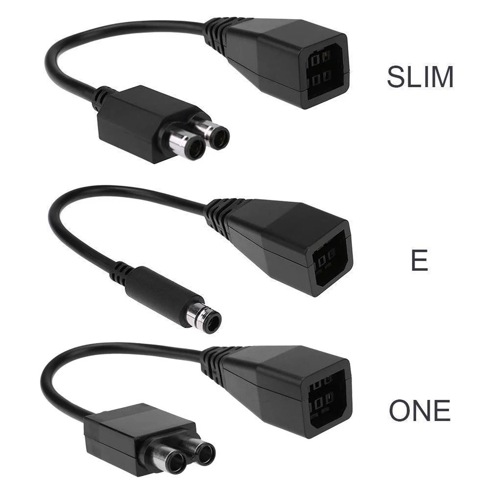 

AC Power Supply Adapter Converter Transfer Cable For XBOX 360 To XBOX One SLIM E Video Game Console to Power Supply Cable Cord