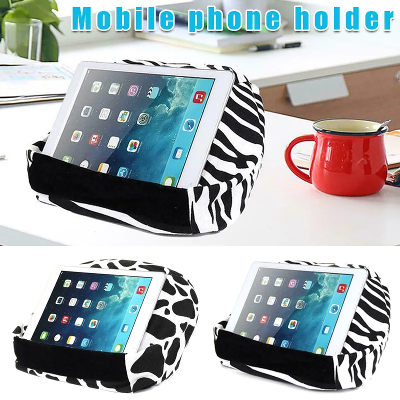 

Portable Tablet Cushion Printed Reading Bracket Pillow for Home Smartphone Books HSJ-19