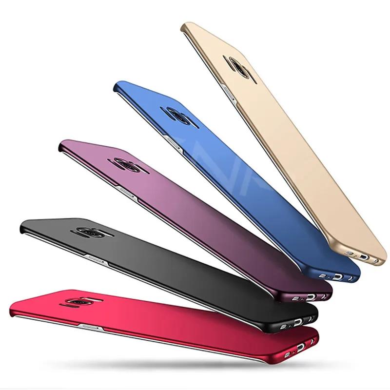 ZNP Luxury Slim Protection Case For Samsung Galaxy S9 S8 Plus Note 8 Hard PC Phone Cover For Samsung S7 Edge S7 S8 S9 Case Shell