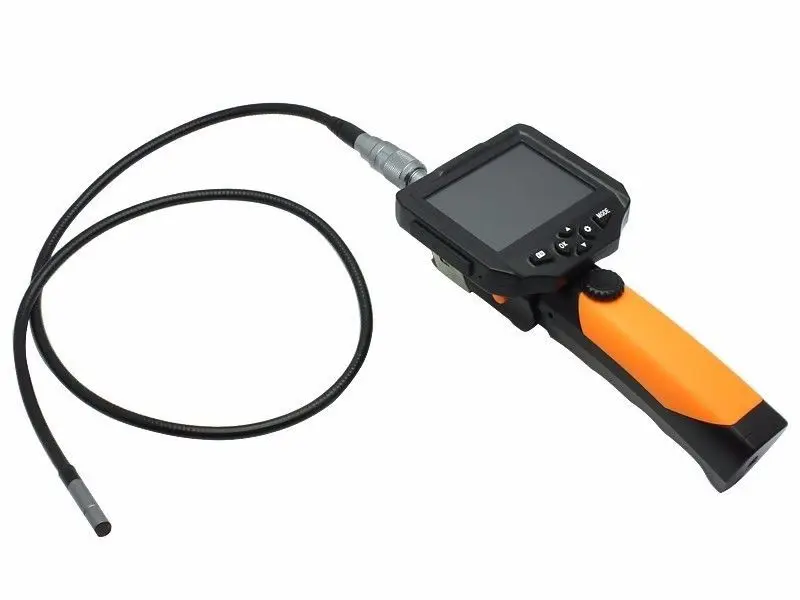 

Eyoyo NTS200 Endoscope Inspection Camera with 3.5 Inch LCD Monitor 8.2mm Diameter 1 Meters Tube Borescope Zoom Rotate Flip