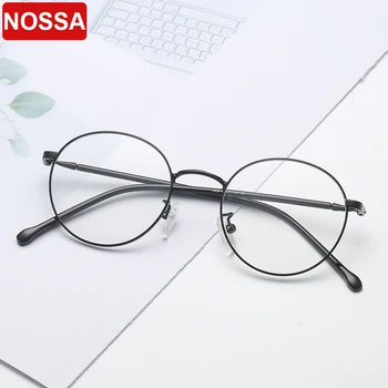 

New glasses frame Retro round can be equipped with myopia glasses frame Men's and women's wild small fresh flat glasses.