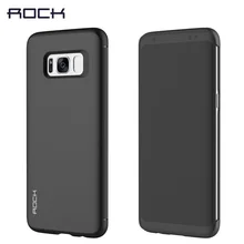 Марка чехол для Samsung Galaxy S8 S8 плюс телефон чехол ROCK Dr. V Полный Вид из окна Смарт флип чехол для Galaxy S8/S8 плюс