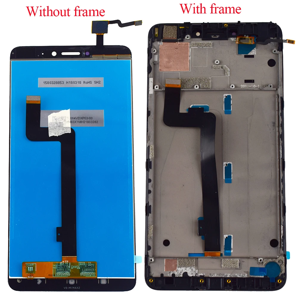 3 цвета для Xiao mi Max 2 Max2 ЖК-дисплей монитор панель + сенсорный экран дигитайзер