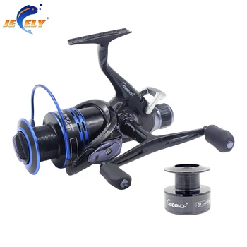 

New Model J3000/4000/5000/6000 9BB+1RB Double Brake Carp Fishing Reel Bait Runner Fishing Reel,Spinning Reel