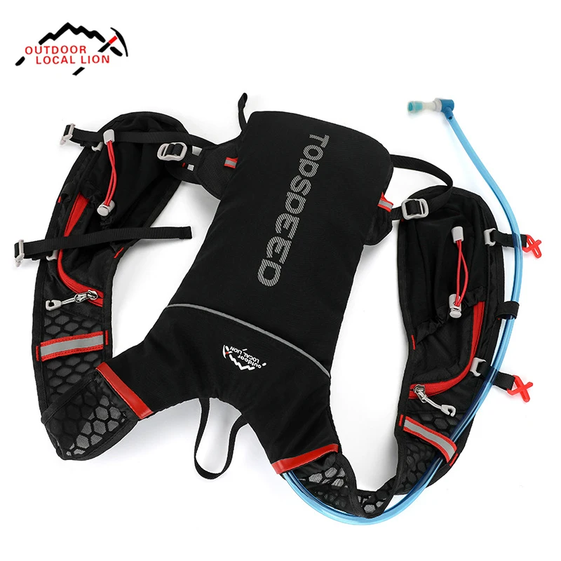 

LOCAL LION 5L Bicycle Hydration Backpack Running Jogging Backpack Running Marathon Bag Cycling Sport Bag 3 Colors