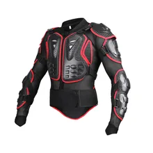 Motorcycle Body Armour Armor Jacket cycling biker armour Armor Motocross protector Blouson de motard de type armure Noir