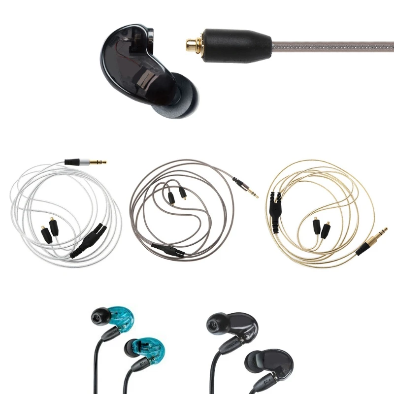 Новый кабель MMCX для наушников Shure SE215 SE315 SE535 SE846|Аксессуары наушников| |