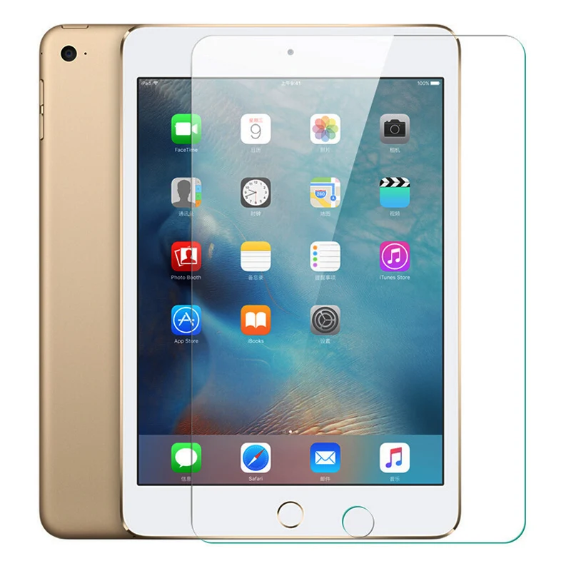 For iPad Air 1 5th Air 2 6th Genuine Tempered Glass Screen Protector A1474 A1566