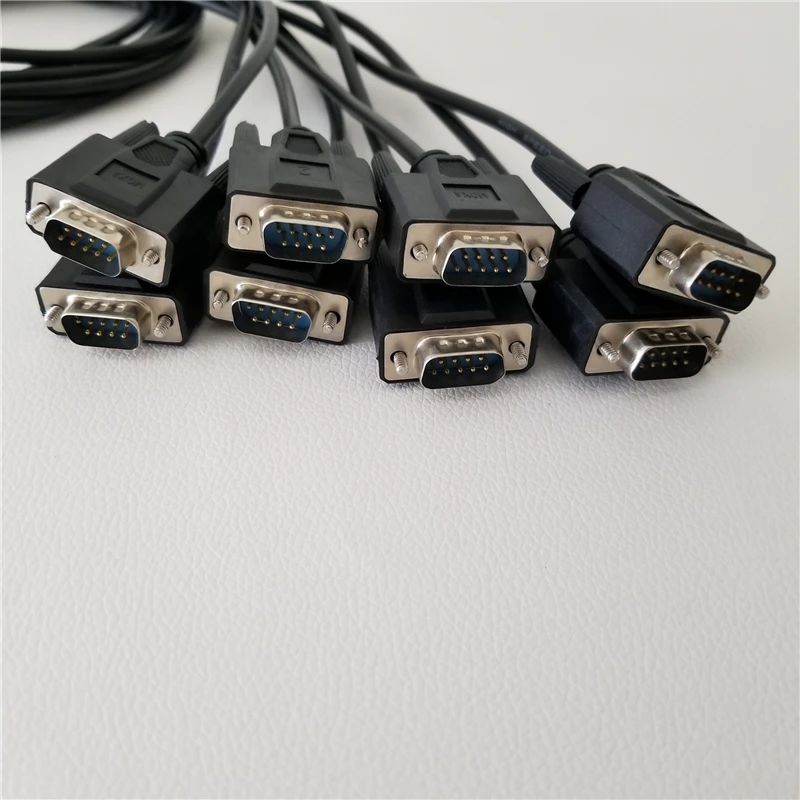 MOXA CP 168U V2 8 последовательный RS232 PCI многопортовая последовательная карта 62Pin до 8x9Pin