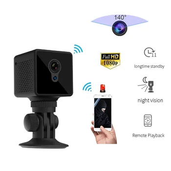 

Volemer S8 Mini Camera HD Night Vision P2P Wifi IP Camera 1080P Motion Detection CMOS Sensor Recorder Portable Micro Camcorder