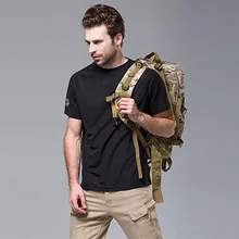 Outdoor T Shirt S-XXXL Men Military Summer T-shirt Outdoor Breathable Quick Dry Fitness Solid Color Brand Clothing Camiseta
