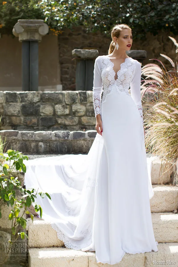 nurit-hen-bridal-summer-2014-long-sleeve-wedding-dress-long-train