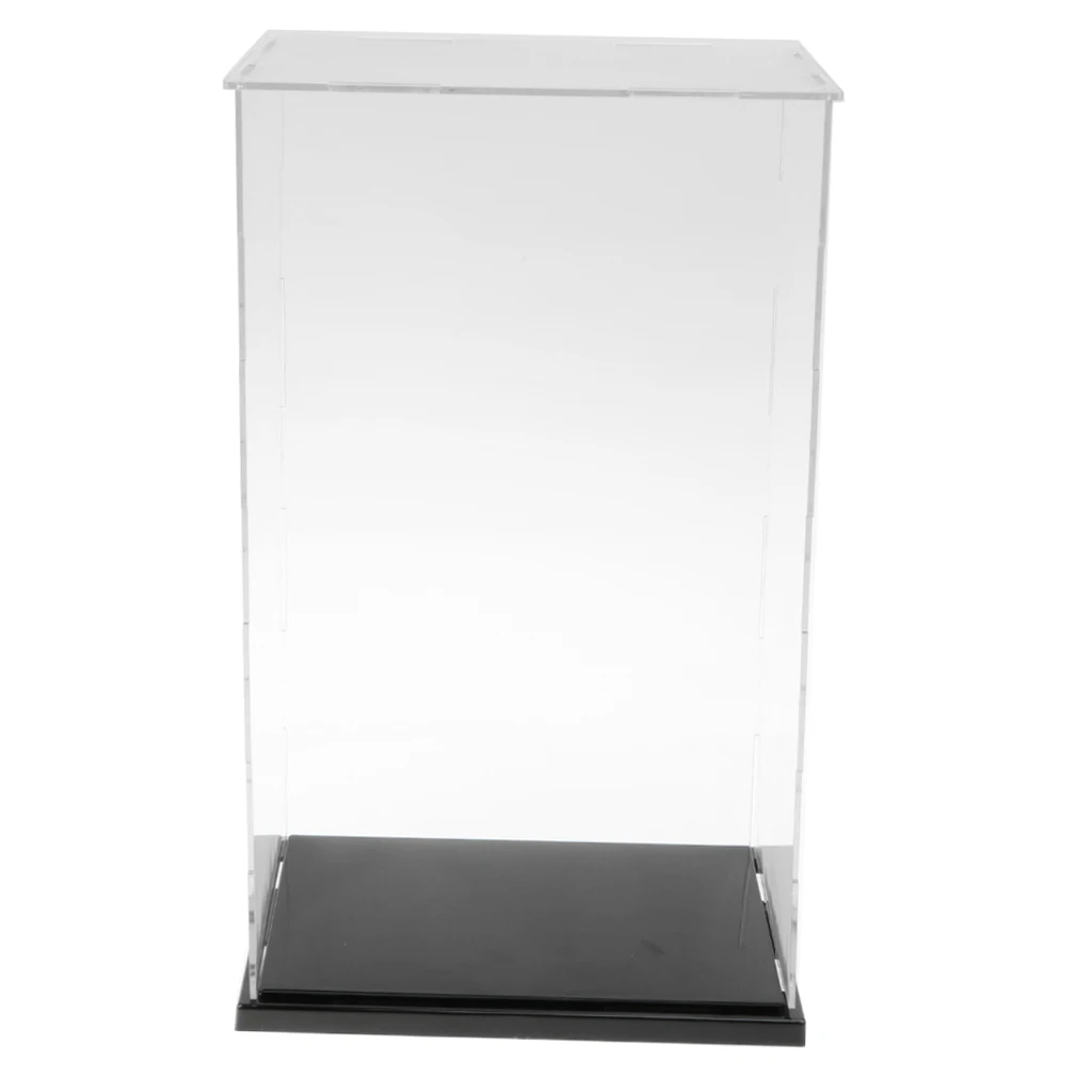 19x15x31 cm Acrylic & Plastic Figures Model Transparent Display Show Case Small Acrylic Box Doll Machine Collection Display Box