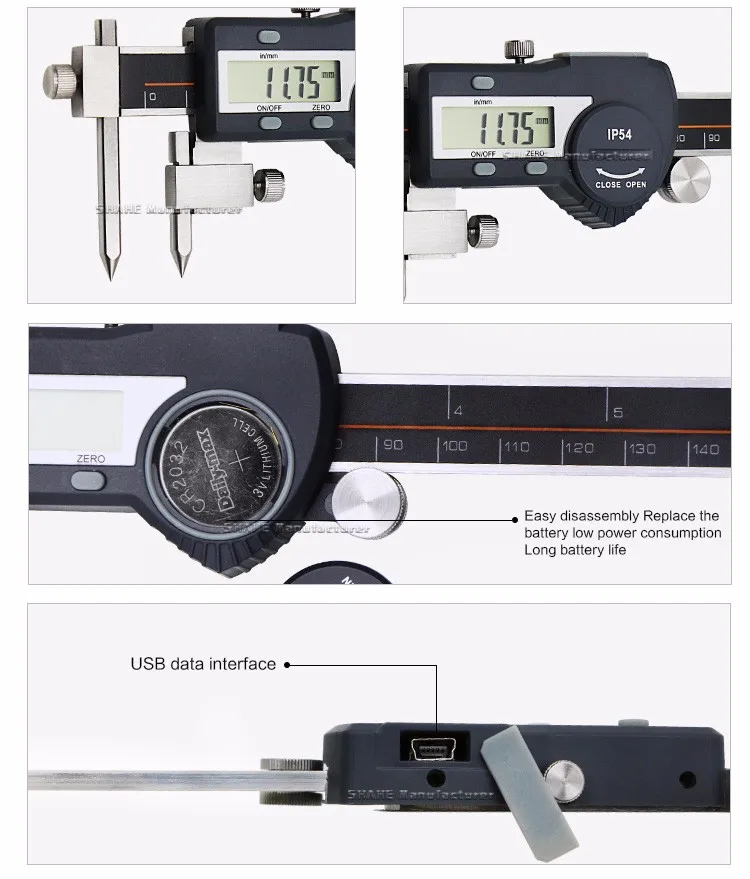5-150 мм Цифровой штангенциркуль измерительный инструмент из нержавеющей стали штангенциркуль paquimetro цифровой