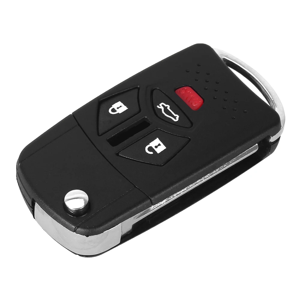 KEYYOU модифицированный складной Автомобильный Дистанционный флип чехол для
