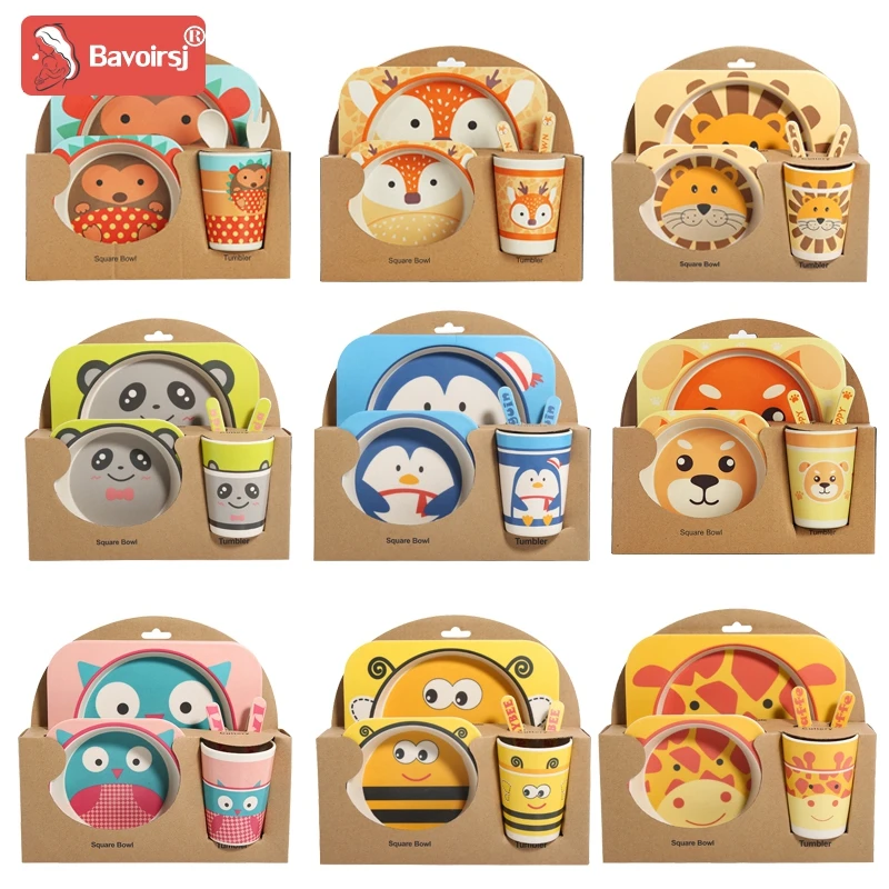 5pc/lot Printing Cartoon Cute Square Baby Feeding Set Bright Color Thick Plate Dinnerware Table Dishes for Kids T0029 5pc/lot Printing Cartoon Cute Square Baby Feeding Set Bright Color Thick Plate Dinnerware Table Dishes for Kids T0029
