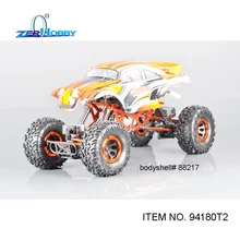 HSP HAMMER RC CAR ROCK CRAWLER 1/10 ELECTRIC 4WD OFF ROAD CRAWLER (item# 94180T2-88217)