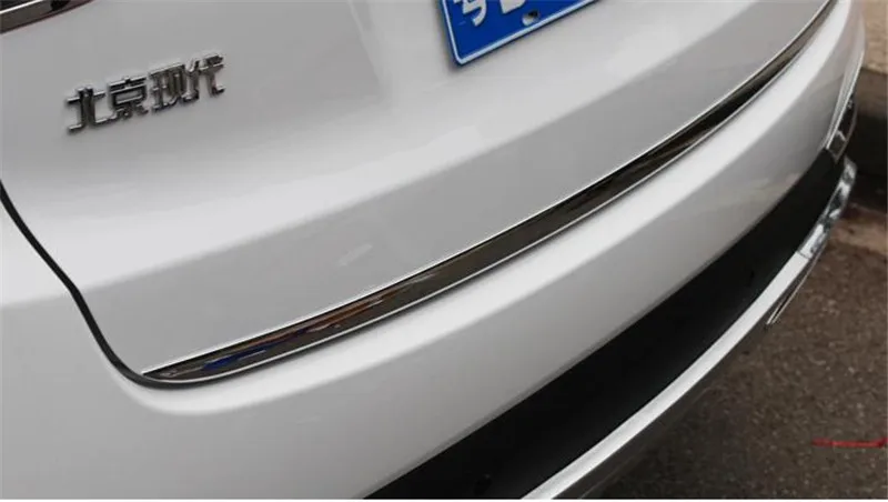 Крышка задней крышки багажника из нержавеющей стали для Hyundai IX35 2010 2012 2013 2014 2016
