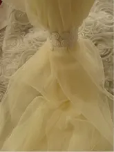 Beige tulle Gauze Mesh fabric, 150cm width, high quality for wedding dress, bridal gown, Costume Couture, by the yard, MF192