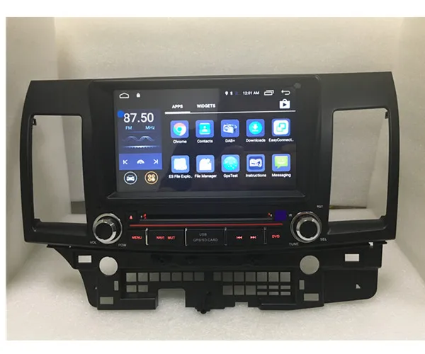 Flash Deal Android 6.0 GPS Navi Radio for Mit subishi Lancer 2DIN headunit stereo Broswer Head Device free map head unit lancer EX EVO 1