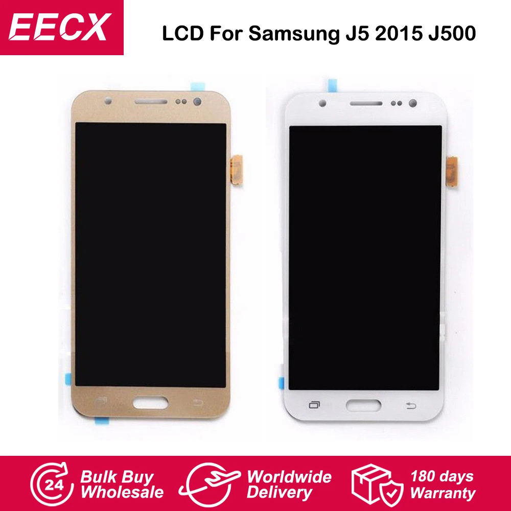 

J5 LCD For Samsung Galaxy J5 2015 LCD J500FN J500F J500G J500Y J500M LCD Display Screen Touch Screen Digitizer Glass Lens