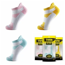 1 pair TAAN Women Sock badminton tennis sports sock thick socks