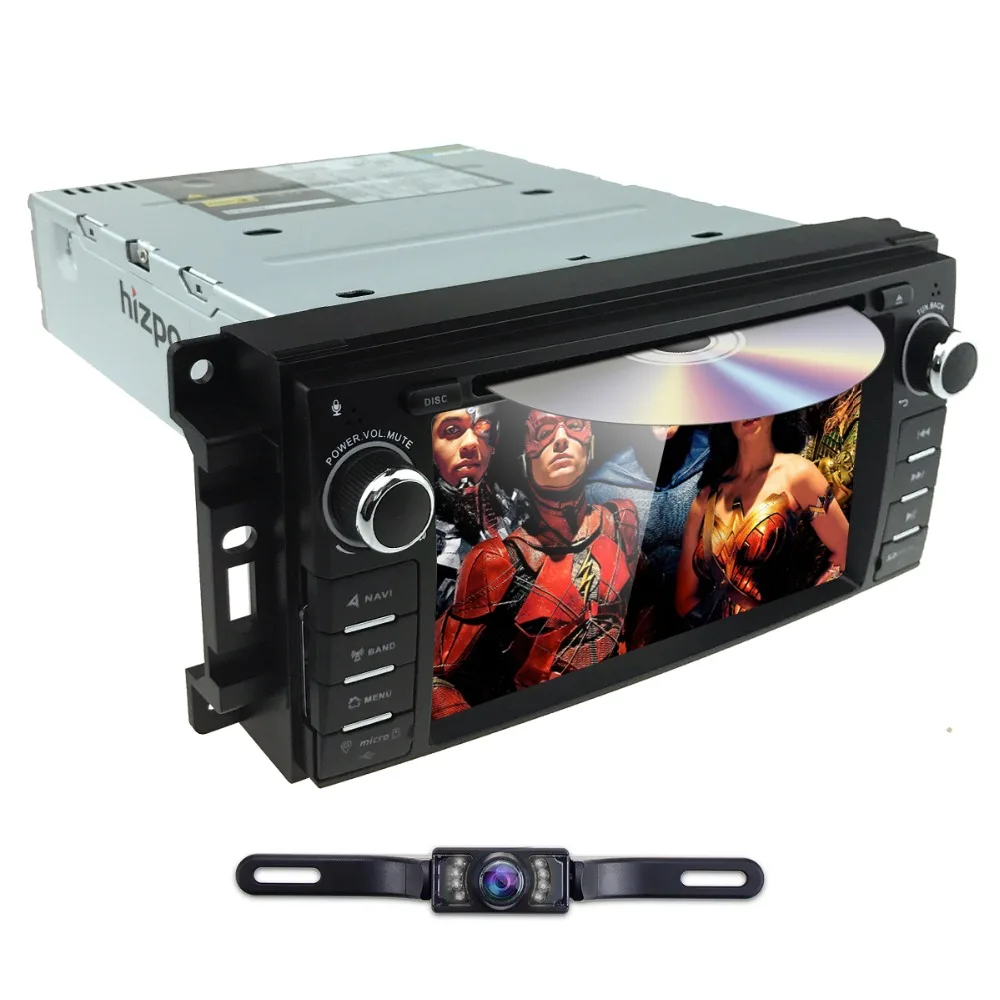 Cheap 6.2Inch Car DVD Player For Chrysler/300C/Dodge/RAM/Jeep/Commander/Compass/Wrangler/Grand Cherokee CANBUS GPS BT Radio Maps 2GRAM 5