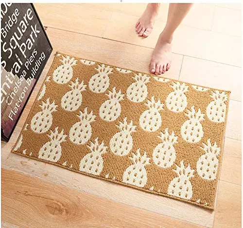 WINLIFE Ананас Фрукты Дверной Коврик Нескользящие коврики машинная стирка коврики и ковры