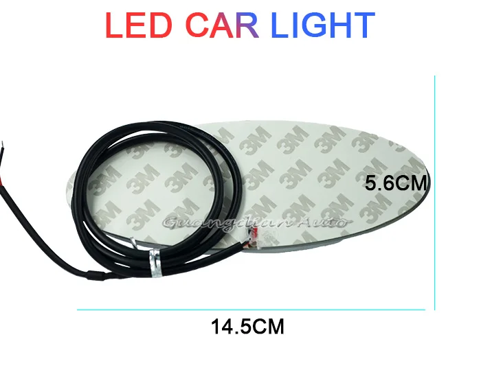 Tcart 4D светодиодный автомобильный эмблема значок светильник для Ford focus 2 3 Kuga Fusion Fiesta Escape Ranger Mustang Mondeo Galaxy значок Логотип светильник